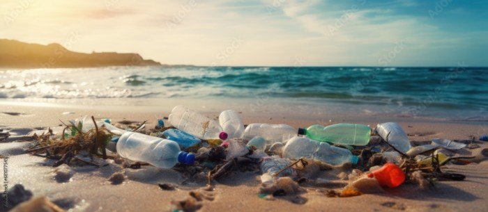 Plastic pollution